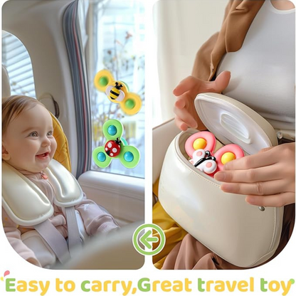 KIT DE 3 GiraBaby®-SPINNER ESTIMULADOR SENSORIAL PARA BEBÉS