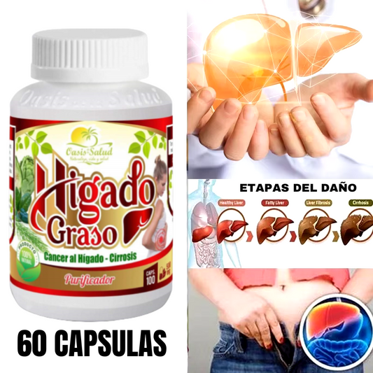 1 x 17.999 + 1 de Regalo - CAPSULAS HÍGADO GRASO PLUS